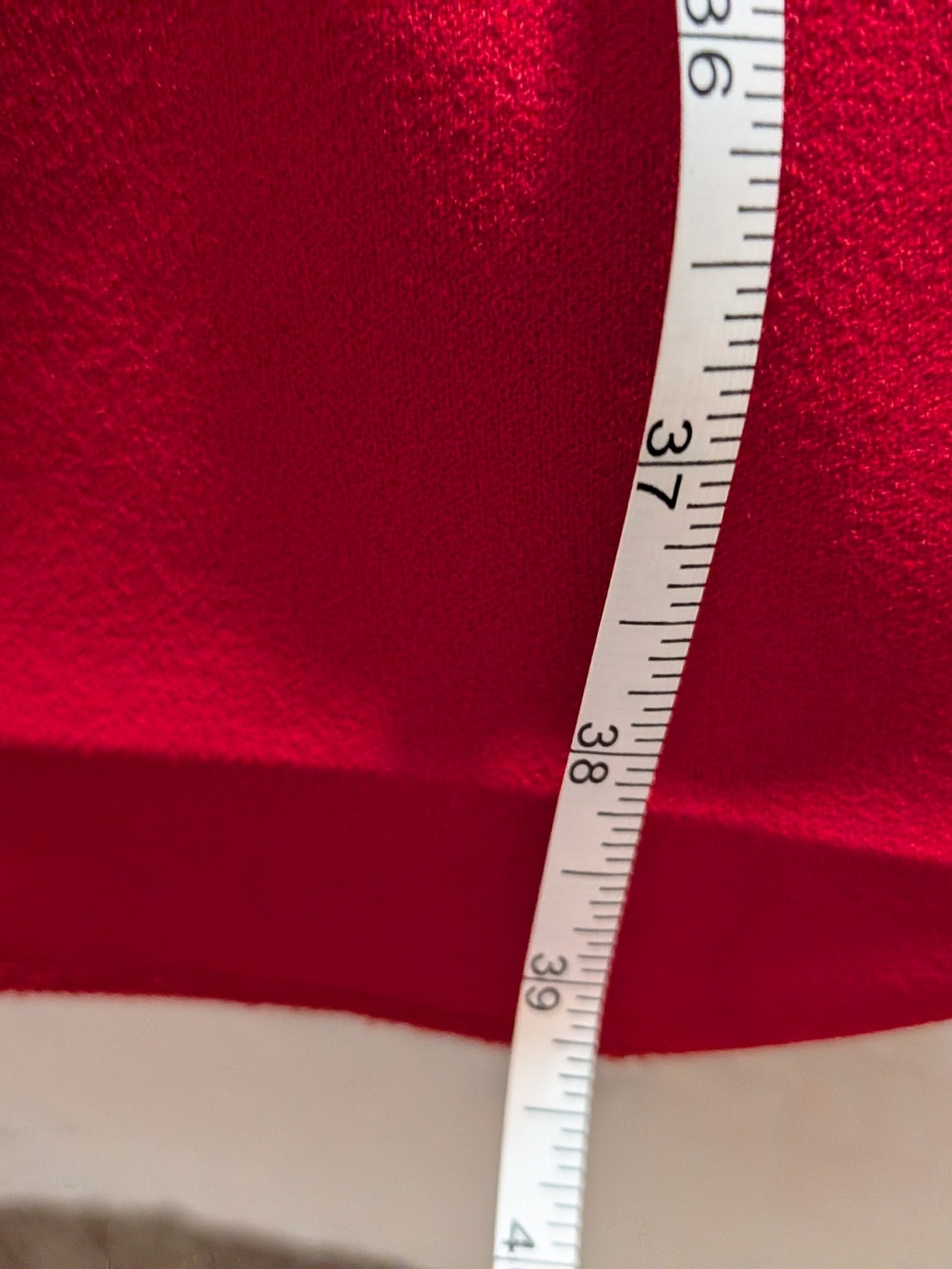 Calvin Klein Women's Red Sheath Dress - Picture 11 of 15
